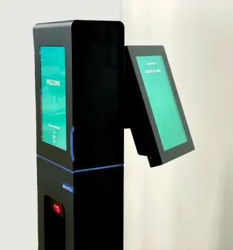 Berührungslose Scan-Säule 