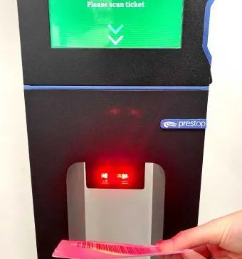 Berührungslose Scan-Säule 