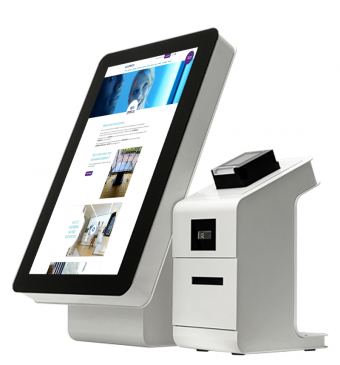 Kiosk Evolution M 24" P Desk 