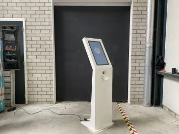 Kiosk Economy 22" P Pin weiß 